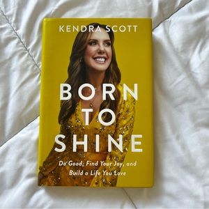 Signed ✨ Kendra Scoot Born To Shine Book – Hardcover